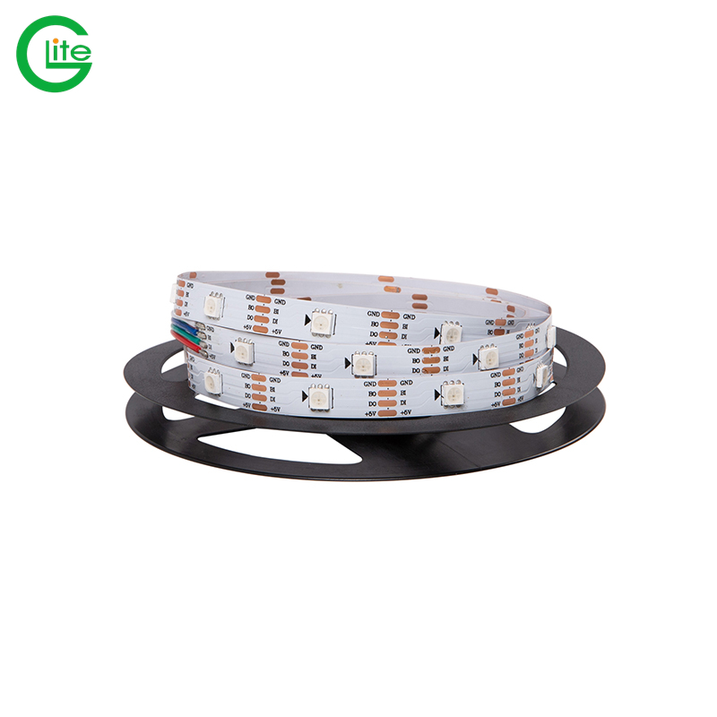 Dải đèn LED kỹ thuật số 5V 30 led/m RGB WS2812 GL-FBWS2812RGB30M10W5