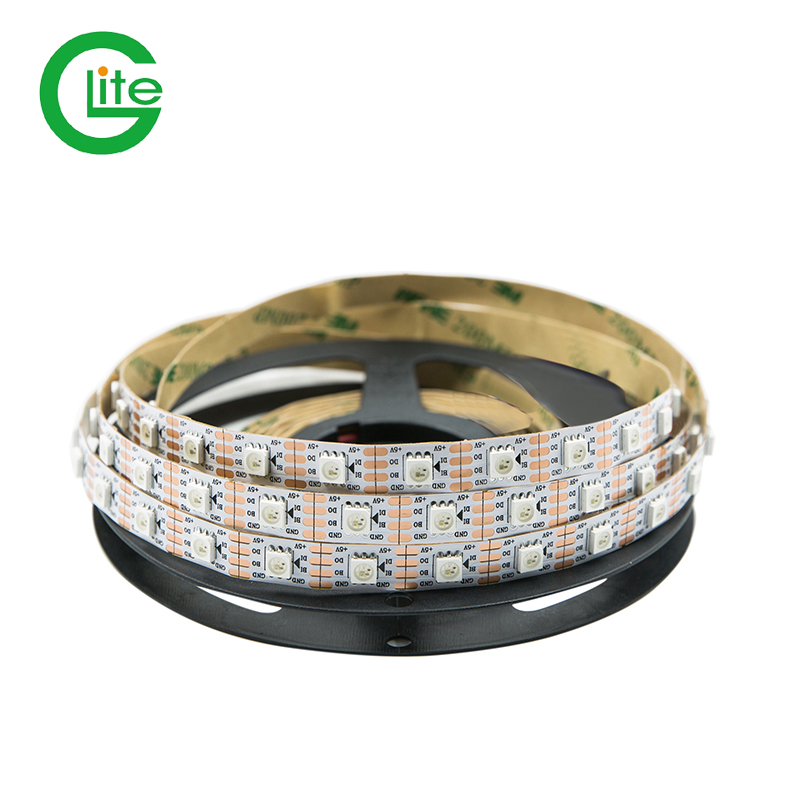 Dải đèn LED kỹ thuật số 5V 60 led/m RGB WS2813 GL-FBWS2813RGB60M10W5